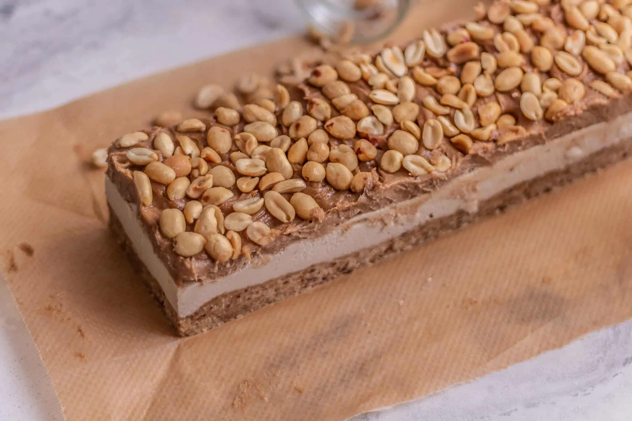 Giant vegan snickers bar recipe