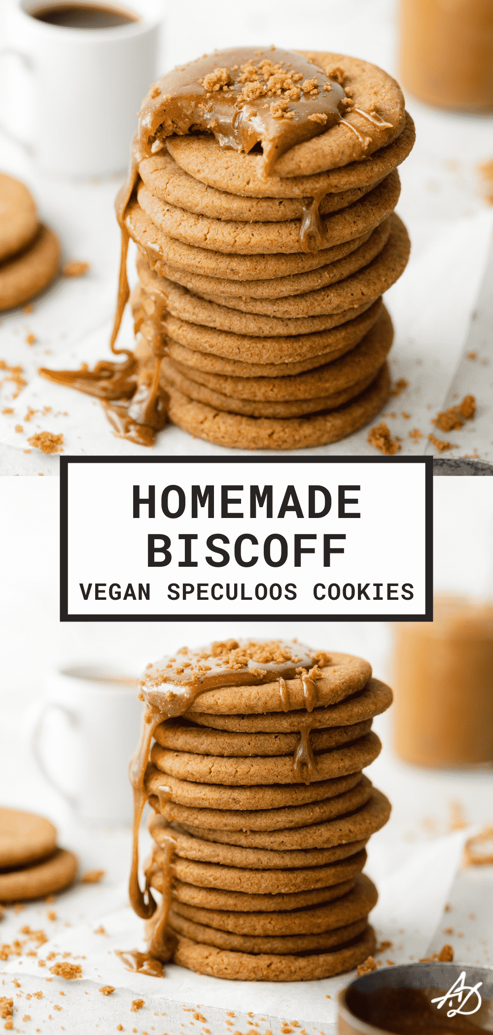 Vegan Speculoos Cookies (Homemade Biscoff)