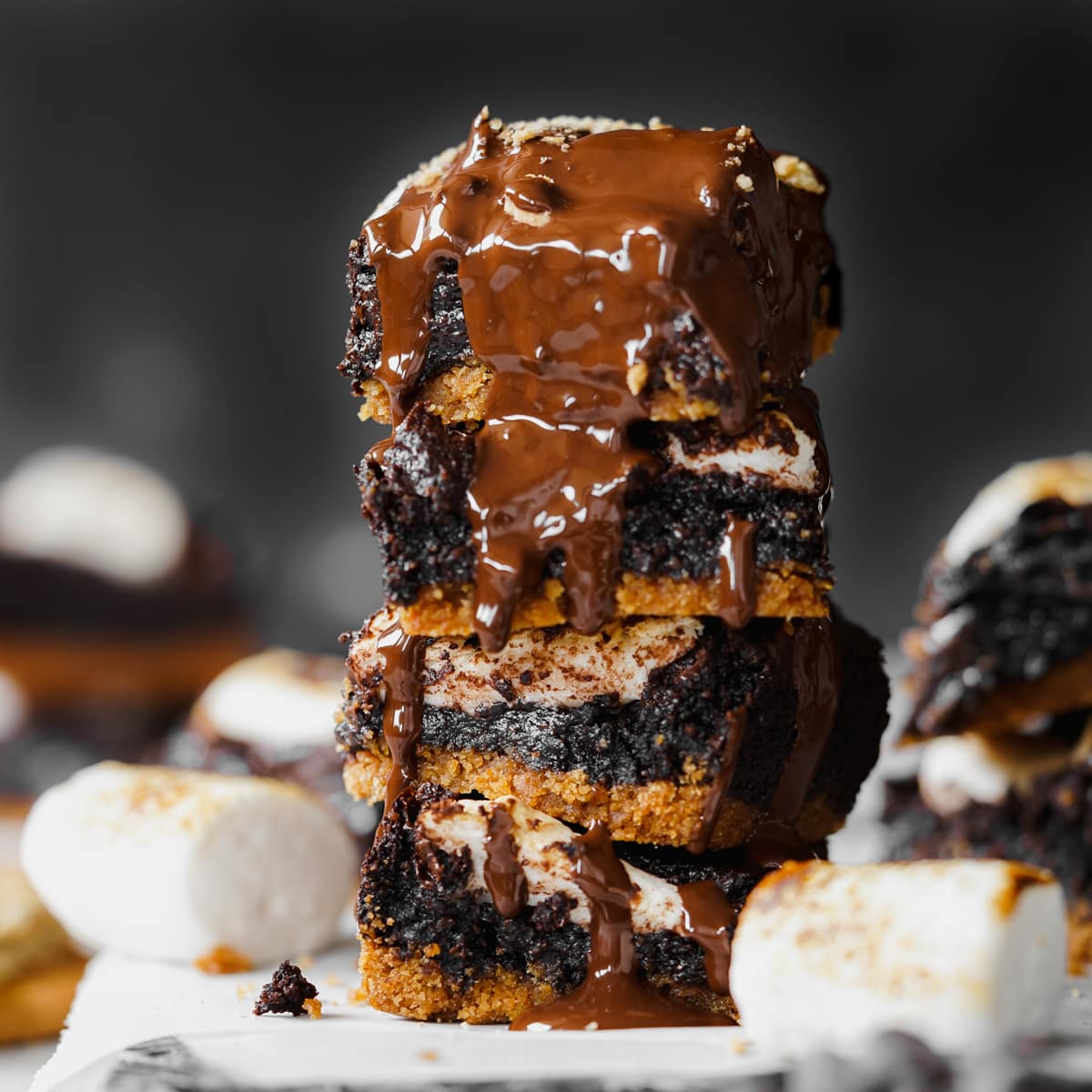 Marshmallow Brownies (Super Fudgey!) - Brown Eyed Baker