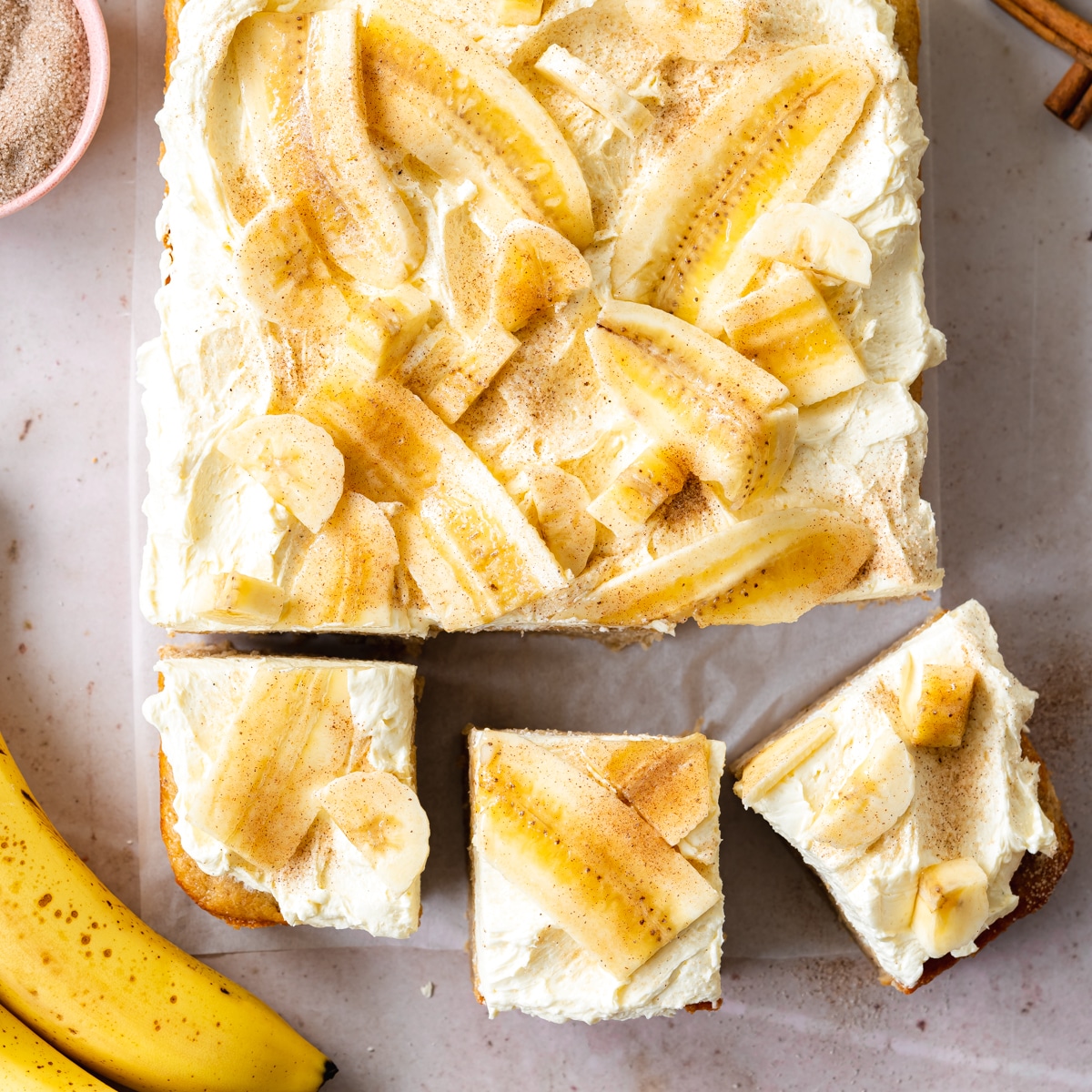 Easy Banana Cake Recipe (Eggless, Vegan & Whole Wheat)